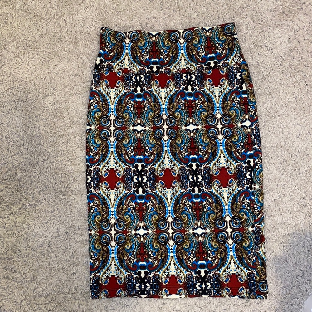 Ax business midi maxi skirt